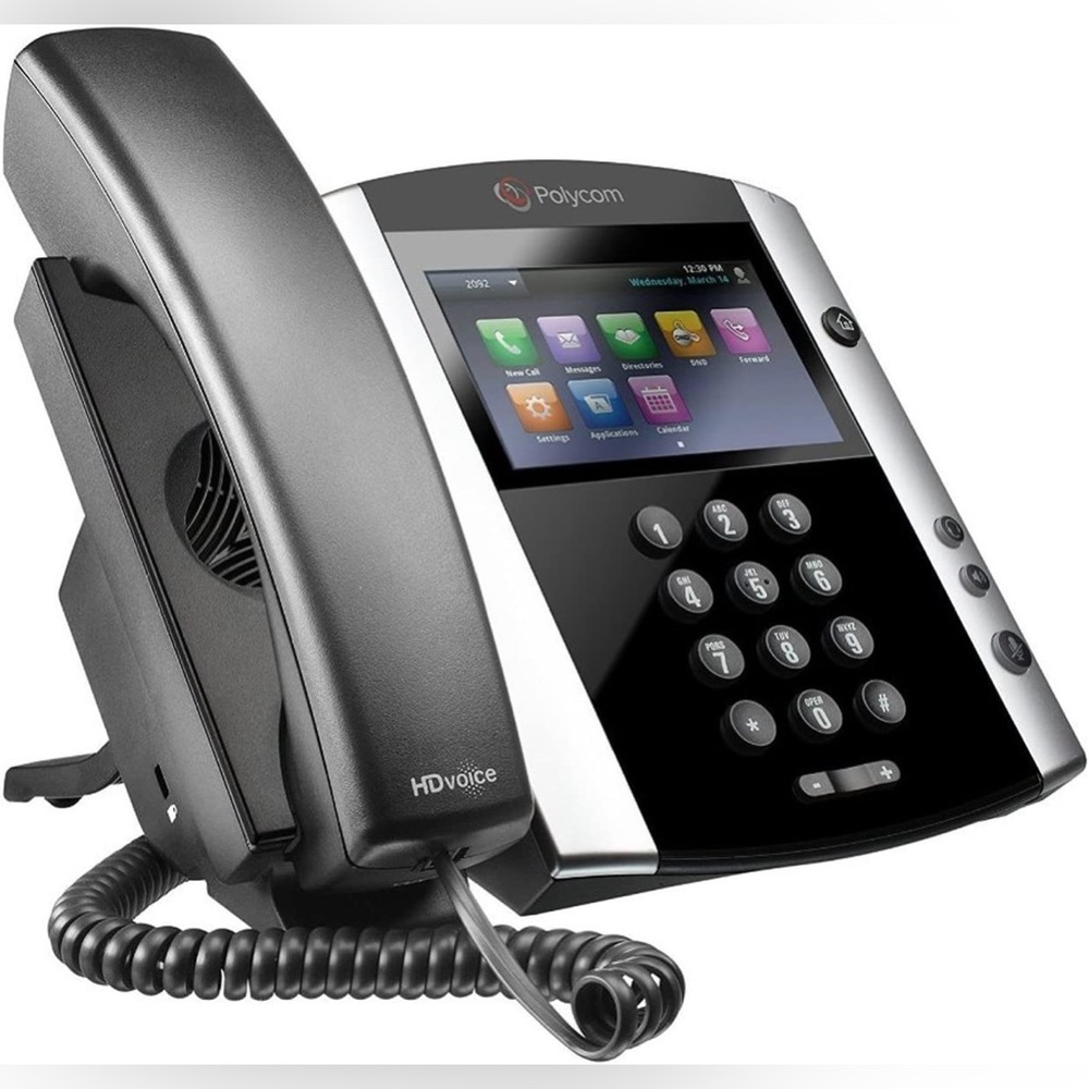 Polycom 2201-44500-001 VVX 500 12-Line Phone